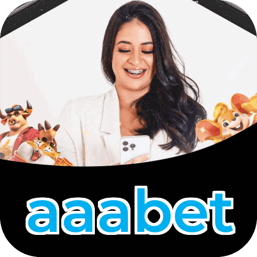 Interface do aplicativo aaabet mostrando jogos disponíveis no iOS e Android